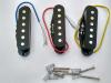 3 BLACK STRATOCASTER ELECTRIC GUITAR PICKUPS SET